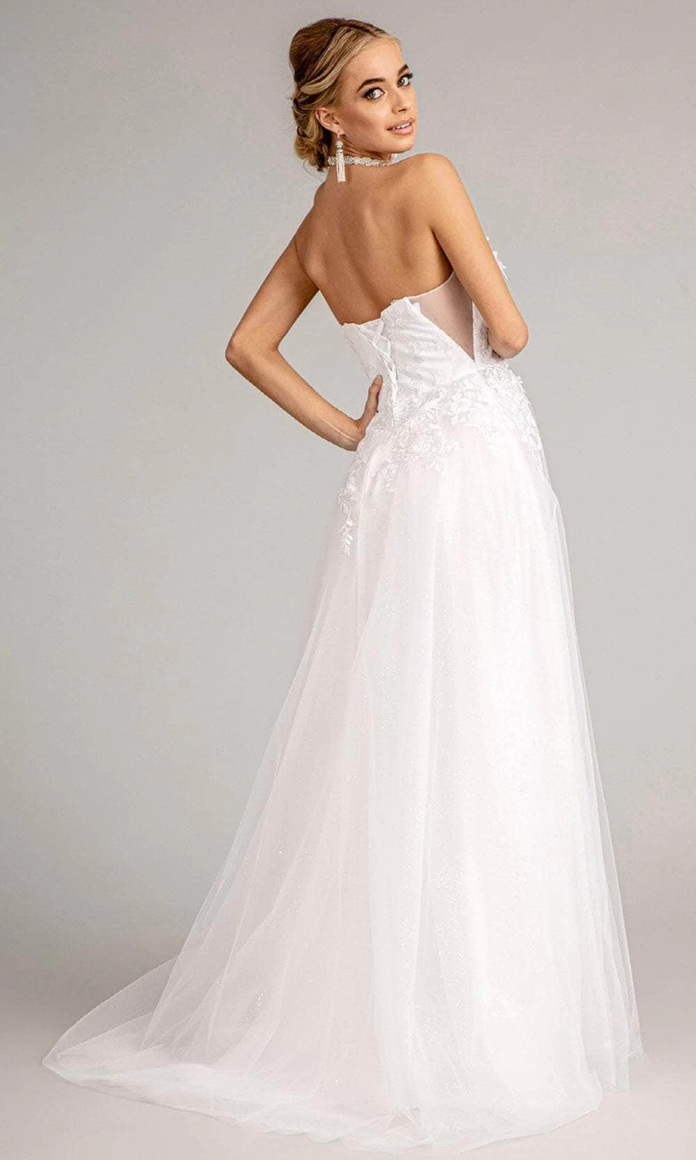 GLS By Gloria GL3010 - Strapless Sweetheart Wedding Dress 4 GLS By Gloria GL3010 - Strapless Sweetheart Wedding Dress - Image 2