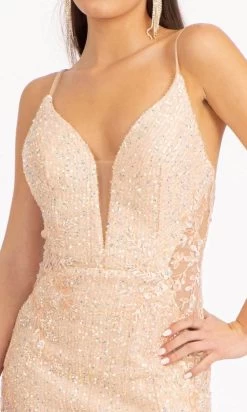 GLS By Gloria GL3029 - Beaded Sweetheart High Slit Dress -Boutique Wedding Dress Store gls by gloria gl3029 beaded sweetheart high slit dress prom dresses 30120045674579