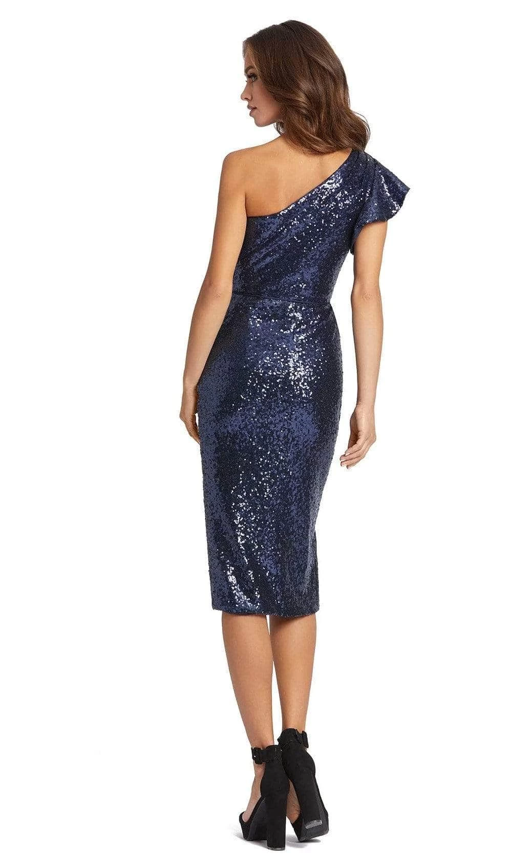 Ieena Duggal - 49290 One Shoulder Sequin Dress 4 Ieena Duggal - 49290 One Shoulder Sequin Dress - Image 2