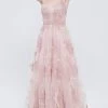 J'Adore Dresses - J20011 Embroidery-Detailed Long A-line Dress -Boutique Wedding Dress Store j adore j20011 embroidery detailed long a line dress special occasion dress 2 pink 29362920325203