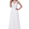 J'Adore Dresses - J11315 Jewel Appliqued Surplice Bodice A-Line Dress -Boutique Wedding Dress Store jadore j11315 jewel appliqued surplice bodice a line dress special occasion dress 2 ivory 28015894134867