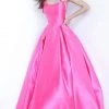 Jovani - 00199 Embellished Scoop Mikado Ballgown -Boutique Wedding Dress Store jovani 00199 embellished scoop mikado ballgown ball gowns 00 pink 28701425336403