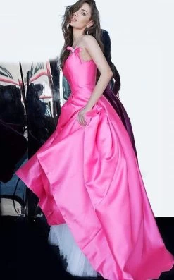 Jovani - 00199 Embellished Scoop Mikado Ballgown -Boutique Wedding Dress Store jovani 00199 embellished scoop mikado ballgown ball gowns 28068660707411