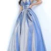 Jovani - 2094 Pleated Sweetheart Ballgown -Boutique Wedding Dress Store jovani 2094 pleated sweetheart ballgown ball gowns 00 blue 13200815620179