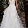 Jovani Bridal - JB07147 Floral Lace Embroidered A-Line Bridal Gown -Boutique Wedding Dress Store jovani bridal jb07147 floral lace embroidered a line bridal gown bridal dresses 00 ivory 28324659003475