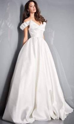 Jovani Bridal - JB2500 Origami Inspired Bridal Gown