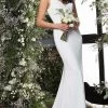 Jovani Bridal - JB2507 Sleeveless V Neck Long Sheath Dress 2 Jovani Bridal - JB2507 Sleeveless V Neck Long Sheath Dress -Boutique Wedding Dress Store jovani bridal jb2507 sleeveless v neck long sheath dress bridal dresses 00 ivory 28325924044883