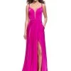 La Femme - 26329 Deep Sweetheart Neck Satin A-line Gown 2 La Femme - 26329 Deep Sweetheart Neck Satin A-line Gown -Boutique Wedding Dress Store la femme 26329 deep sweetheart neck satin a line gown prom dresses 00 hot pink 5514712449081