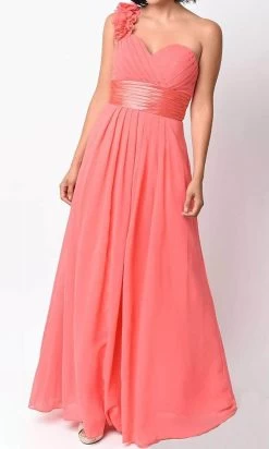 Ladivine 1491 -Boutique Wedding Dress Store ladivine 1491 bridesmaid dresses xs coral 31325583442003