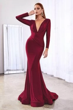 Ladivine CD0168 -Boutique Wedding Dress Store ladivine cd0168 evening dresses xxs burgundy 31325577773139