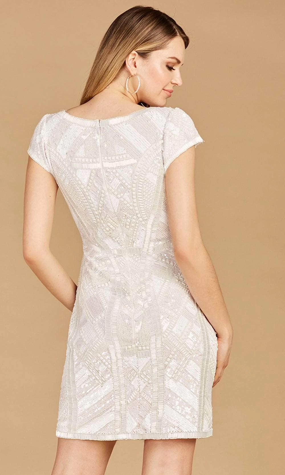 Lara Dresses 51115 - Short Sleeved Cocktail Dress 4 Lara Dresses 51115 - Short Sleeved Cocktail Dress - Image 2