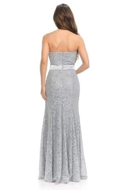 Lenovia - 5113 Strapless Sweetheart Sequined Lace Dress -Boutique Wedding Dress Store lenovia 5113 strapless sweetheart sequined lace dress bridesmaid dresses 28231083655251
