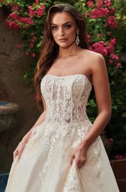 Lo'Adoro Bridal By Rachel Allan - M752 Strapless Lace Corset Gown 13 Lo'Adoro Bridal By Rachel Allan - M752 Strapless Lace Corset Gown -Boutique Wedding Dress Store lo adoro bridal by rachel allan m752 strapless lace corset gown wedding dresses 14156806586451