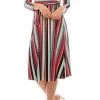 London Times - T4898M Stripes V Neck A-Line Dress 2 London Times - T4898M Stripes V Neck A-Line Dress -Boutique Wedding Dress Store london times t4898m stripes v neck a line dress cocktail dresses 0 soft white rose 27978552475731
