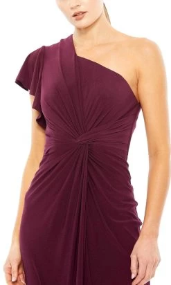 Mac Duggal 12480 - Ruffled One-Shoulder Formal Dress -Boutique Wedding Dress Store mac duggal 12480 ruffled one shoulder formal dress cocktail dresses 31149763690579