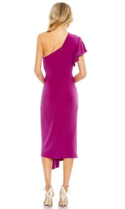 Mac Duggal 12480 - Ruffled One-Shoulder Formal Dress -Boutique Wedding Dress Store mac duggal 12480 ruffled one shoulder formal dress cocktail dresses 31149764345939