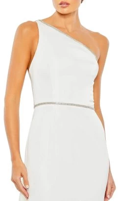 Mac Duggal 49564 - One Shoulder Rhinestone Trim Evening Dress 7 Mac Duggal 49564 - One Shoulder Rhinestone Trim Evening Dress -Boutique Wedding Dress Store mac duggal 49564 one shoulder rhinestone trim evening dress prom dresses 31802389430355