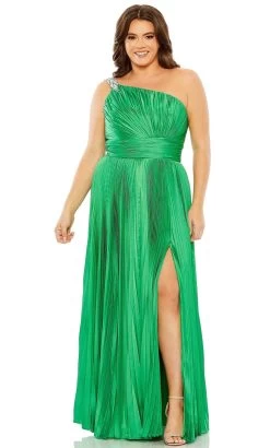 Mac Duggal 77005 - Ruched Asymmetrical Bridesmaid Dress -Boutique Wedding Dress Store mac duggal 77005 ruched asymmetrical bridesmaid dress bridesmaid dresses 32195485368403