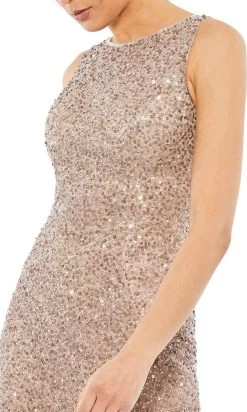 Mac Duggal Cocktail - 5526D Sleeveless Sequined Dress -Boutique Wedding Dress Store mac duggal cocktail 5526d sleeveless sequin ornate dress special occasion dress 28555848810579 3a7b86fd f0b2 4565 95a6 40efcebc3067