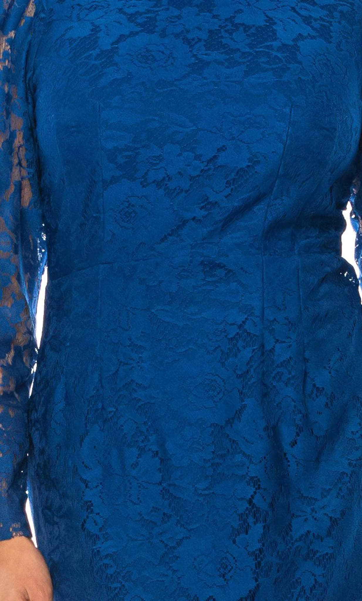 Maison Tara 91756M - High Neck Lace Formal Dress 6 Maison Tara 91756M - High Neck Lace Formal Dress - Image 4