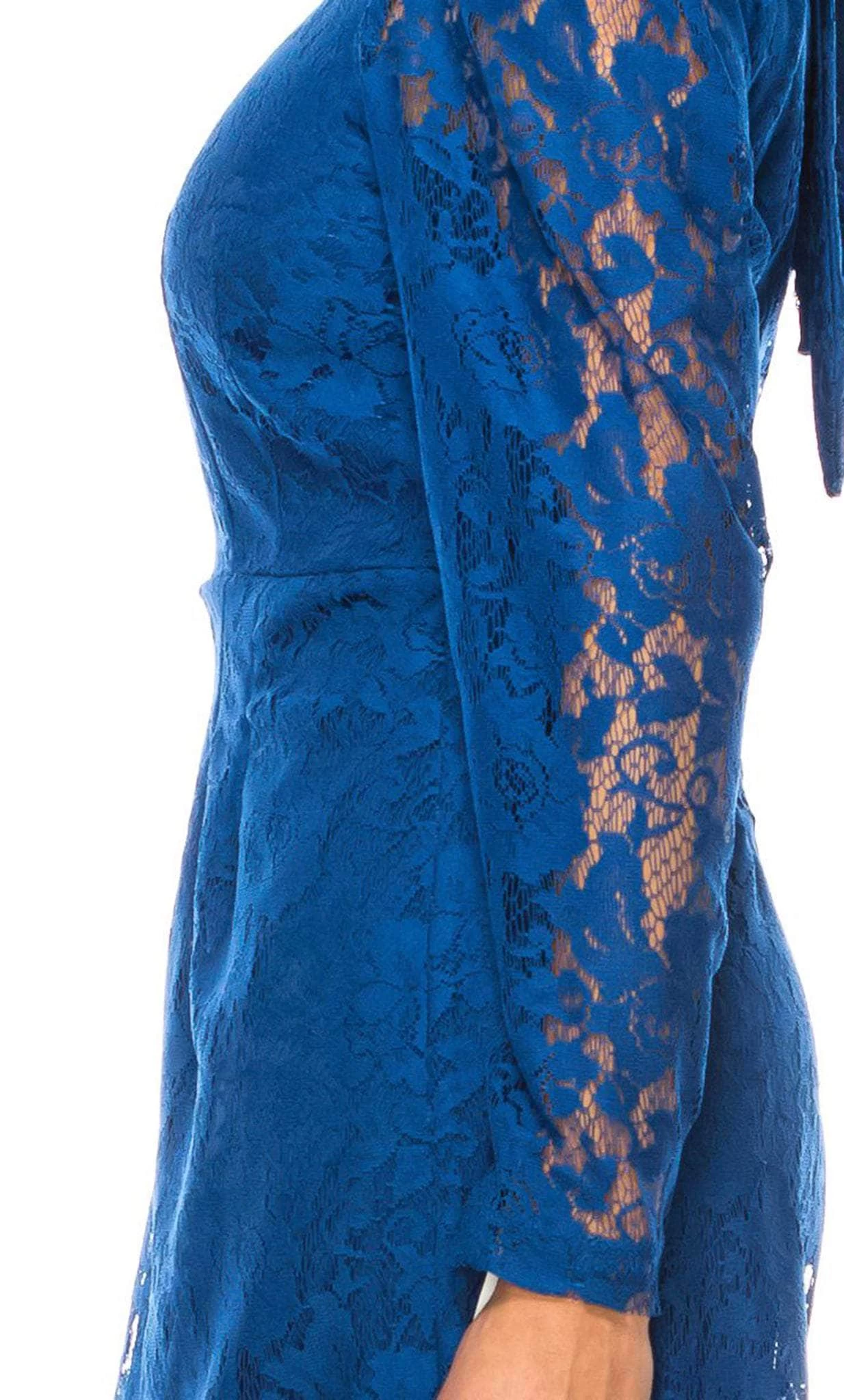 Maison Tara 91756M - High Neck Lace Formal Dress 7 Maison Tara 91756M - High Neck Lace Formal Dress - Image 5