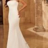 Mary's Bridal MB2131 - Strapless Straight Across Neck Bridal Gown -Boutique Wedding Dress Store mary s bridal mb2131 strapless straight across neck bridal gown bridal dresses 29952925663315