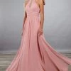 Mary's Bridal - MB7069 Keyhole A-Line Dress -Boutique Wedding Dress Store mary s bridal mb7069 keyhole a line dress bridesmaid dresses 0 dusty rose 13699590062163