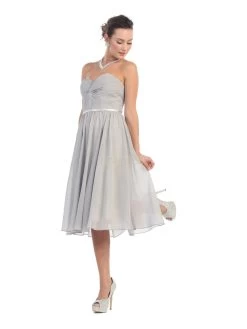 May Queen - MQ1161 Strapless Sweetheart Neckline Twisted Front Dress -Boutique Wedding Dress Store may queen mq1161 strapless sweetheart neckline twisted front dress wedding guest 28836858363987