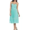 May Queen - MQ1161 Strapless Sweetheart Neckline Twisted Front Dress -Boutique Wedding Dress Store may queen mq1161 strapless sweetheart neckline twisted front dress wedding guest 4 aqua 28215064494163