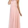 May Queen - MQ1507 Sleeveless Halter Neck Evening Dress - 1 Pc Blush In Size 14 Available 1 May Queen - MQ1507 Sleeveless Halter Neck Evening Dress - 1 Pc Blush In Size 14 Available -Boutique Wedding Dress Store may queen mq1507 sleeveless halter neck evening dress 1 pc blush in size 14 available ccsale 14 blush 30574257537107