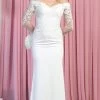 May Queen RQ7910 - Off-shoulder Sweetheart Neck Wedding Gown -Boutique Wedding Dress Store may queen rq7910 off shoulder sweetheart neck wedding gown special occasion dress 4 ivory 29845010579539