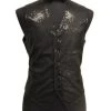 Men's Black Sequined Vest With Bow Tie 1 Men's Black Sequined Vest With Bow Tie -Boutique Wedding Dress Store mens black sequined vest with bow tie mens vests vesuvio napoli xs black 379622