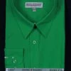 Men's Green Long Sleeve Dress Shirt -Boutique Wedding Dress Store mens green long sleeve dress shirt mens dress shirts daniel ellissa 14 3233 green 551547