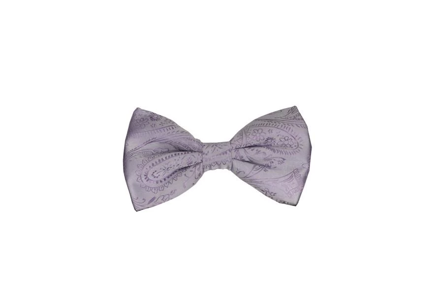 Men's Lavender Paisley Vest With Neck Tie 4 Men's Lavender Paisley Vest With Neck Tie - Image 2