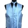 Men's Light Blue Striped Vest With Neck Tie And Bow Tie -Boutique Wedding Dress Store mens light blue striped vest with neck tie and bow tie mens vests vesuvio napoli s light blue 136497