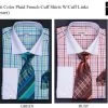 Men's Multi Colored Checkered Dress Shirts With Tie, Hanky, Cufflinks -Boutique Wedding Dress Store mens multi colored checkered dress shirts with tie hanky cufflinks mens dress shirts fratello 439140