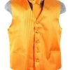 Men's Orange Striped Vest With Neck Tie -Boutique Wedding Dress Store mens orange striped vest with neck tie mens vests vesuvio napoli xs orange 487529