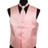 Men's Peach Paisley Vest With Neck Tie -Boutique Wedding Dress Store mens peach paisley vest with neck tie mens vests vesuvio napoli xs peach 534474