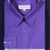 Men's Purple Long Sleeve Dress Shirt -Boutique Wedding Dress Store mens purple long sleeve dress shirt mens dress shirts daniel ellissa 14 3233 purple 396889