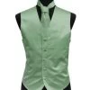 Men's Sage Green Satin Vest With Necktie And Hanky -Boutique Wedding Dress Store mens sage green satin vest with necktie mens vests vesuvio napoli xs sage green 706608