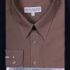 Men's Taupe Long Sleeve Dress Shirt -Boutique Wedding Dress Store mens taupe long sleeve dress shirt mens dress shirts daniel ellissa 14 3233 taupe 939948