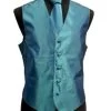 Men's Teal Blue Vest With Neck Tie, Bow Tie, Hanky -Boutique Wedding Dress Store mens teal blue vest with neck tie bow tie hanky mens vests vesuvio napoli xs teal blue 423519
