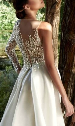 MNM Couture K3919 - Jeweled Overskirt Evening Gown -Boutique Wedding Dress Store mnm couture k3919 jeweled overskirt evening gown special occasion dress 29638177325139