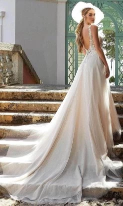 Mori Lee Bridal 6972 - V-Neck Sleeveless Bridal Gown -Boutique Wedding Dress Store mori lee bridal 6972 v neck sleeveless bridal gown wedding dresses 30805643591763