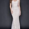 Nina Canacci - 3171 Cap Sleeves Embroidered Gown -Boutique Wedding Dress Store nina canacci 3171 cap sleeves embroidered gown wedding dresses 4 ivory nude 29455112536147