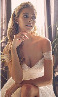 Nox Anabel JE953 - Classic Off Shoulder A-line Gown 12 Nox Anabel JE953 - Classic Off Shoulder A-line Gown -Boutique Wedding Dress Store nox anabel je953 classic off shoulder a line gown wedding dresses 32148078657619