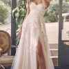 Nox Anabel JE953 - Classic Off Shoulder A-line Gown -Boutique Wedding Dress Store nox anabel je953 classic off shoulder a line gown wedding dresses 4 white nude 32148078755923