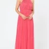 Poly USA 8396W - High Halter Neckline Long Gown -Boutique Wedding Dress Store poly usa 8396w high halter neckline long gown bridesmaid dresses xs coral 29947797340243