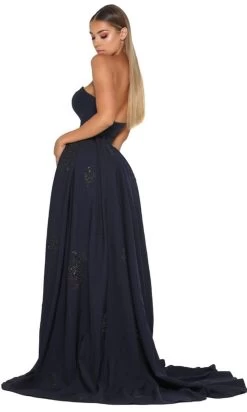 Portia And Scarlett - Endora Strapless Sweetheart Neck Overskirt Gown -Boutique Wedding Dress Store portia and scarlett endora strapless sweetheart neck overskirt gown prom dresses 14964249165907