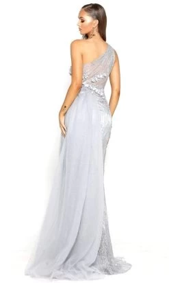 Portia And Scarlett - PS2018 Floral Lace One Shoulder A-Line Gown -Boutique Wedding Dress Store portia and scarlett ps2018 floral lace one shoulder a line gown prom dresses 28124451012691